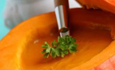 Recette de velouté de courge au lait de curry