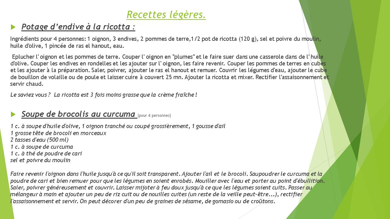 RECETTES